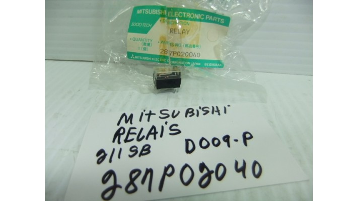 Mitsubishi 287P02040 relay 211SB D009-P